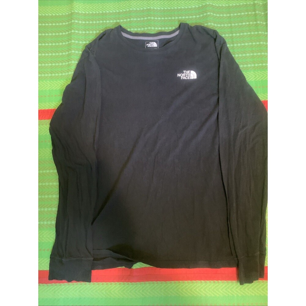 The North Face Long Sleeve Shirt XL Black outdoor hiking long sleeve